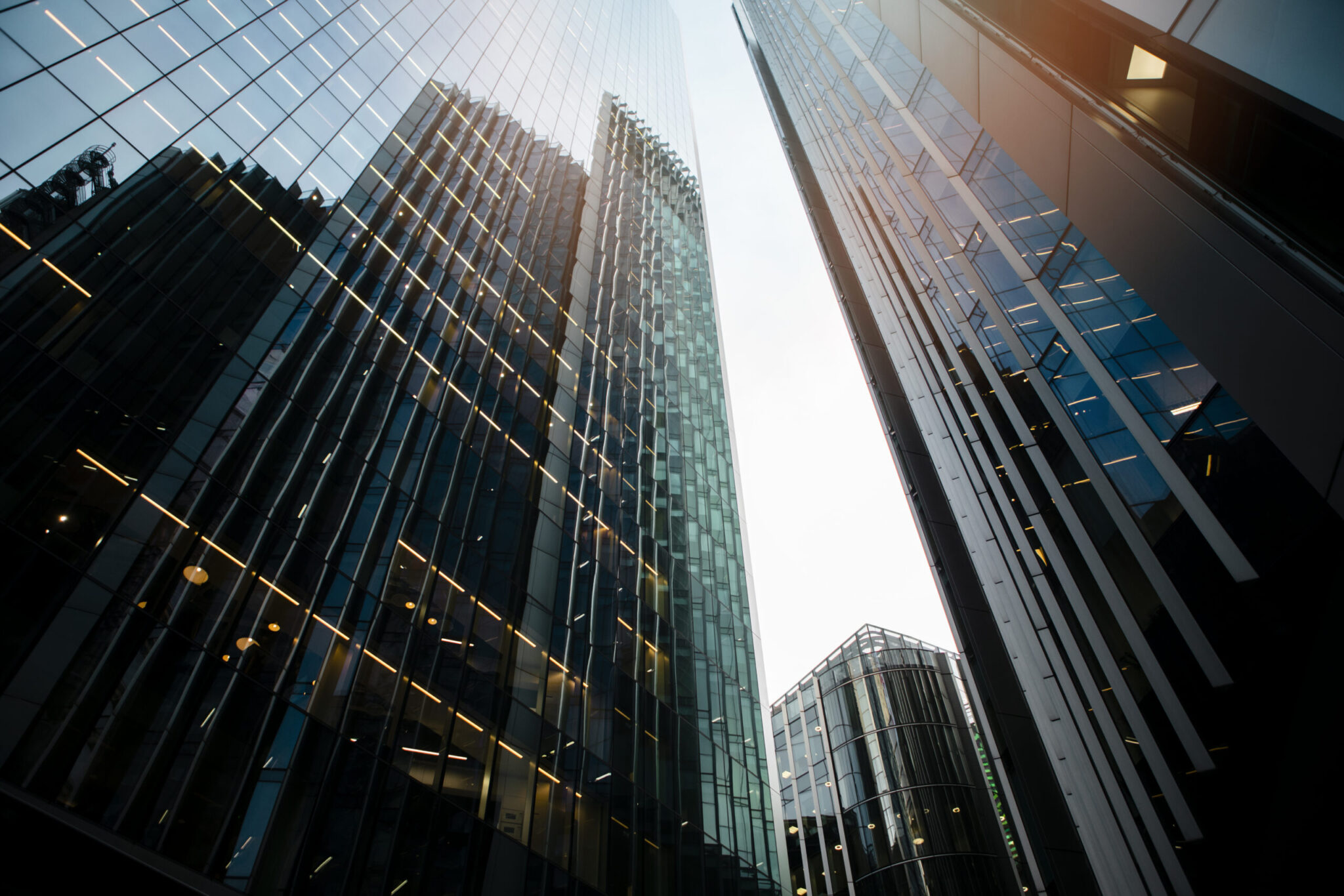 low-angle-tall-buildings-city